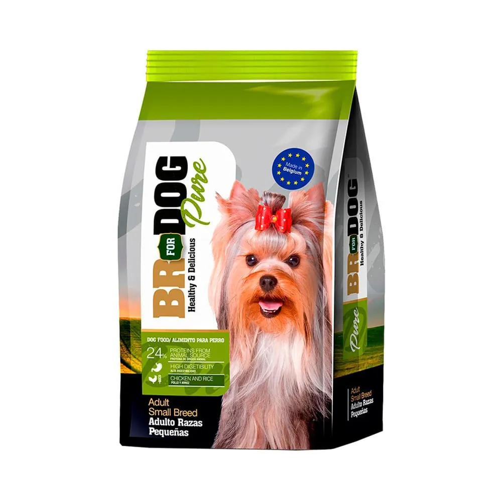 BR FOR DOG PURE ADULTO RAZA PEQUEÑA (1 KG)