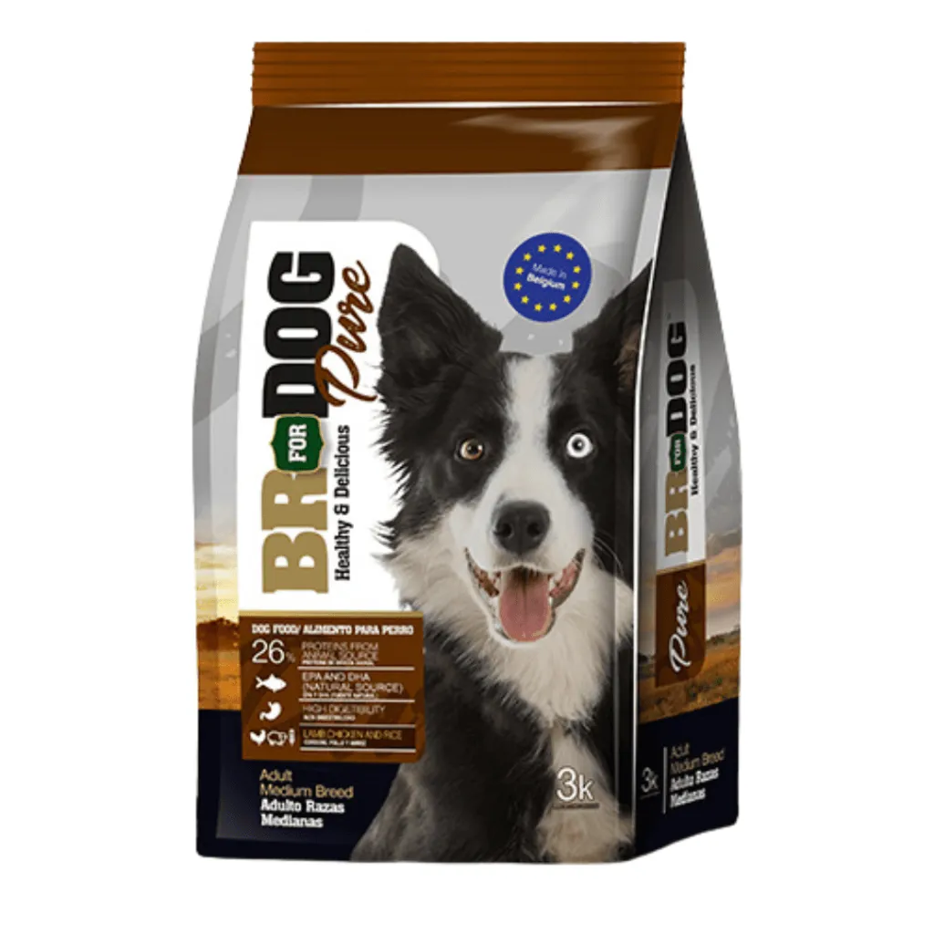 BR FOR DOG PURE ADULTO RAZA MEDIANA