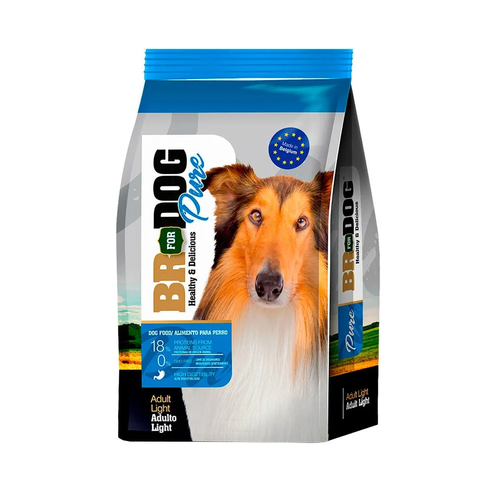 BR FOR DOG PURE ADULTO LIGHT (1 KG)
