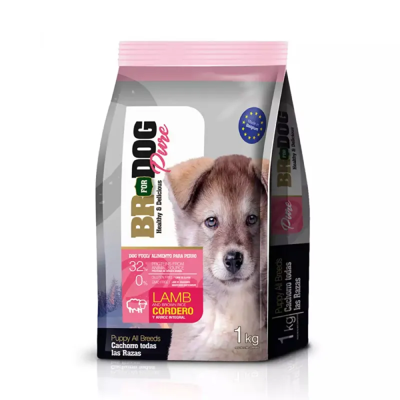 BR FOR DOG PURE PUPPY CORDERO (1 KG)