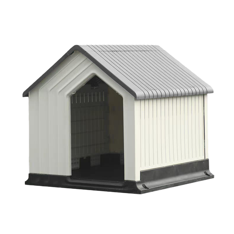 Casa cabaña de exteriores para perros (S, Gris)