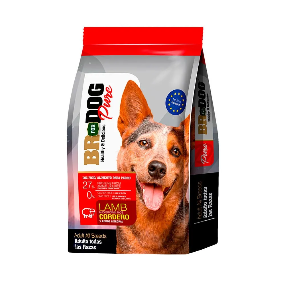 BR FOR DOG PURE ADULTO  CORDERO (1 KG)