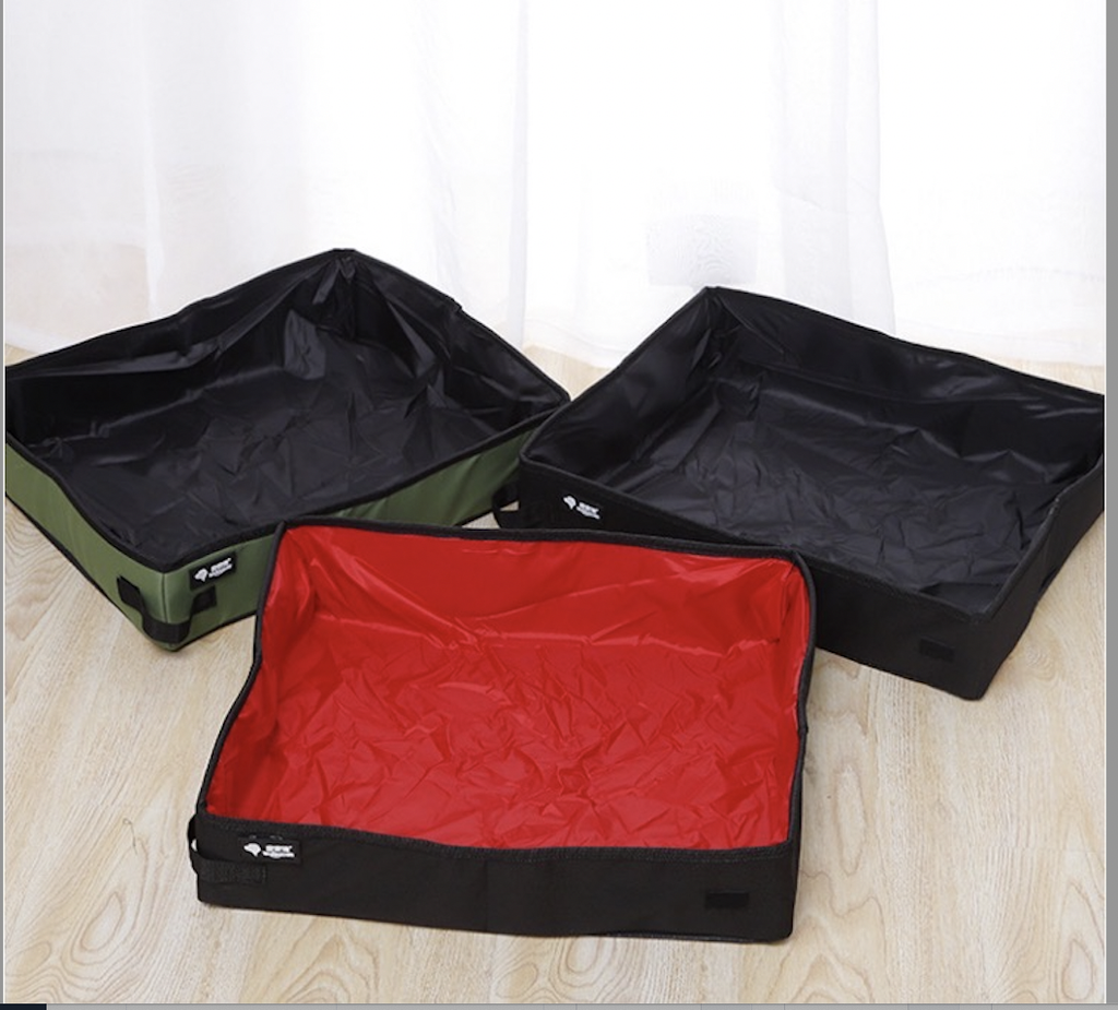 Arenera portable (L 50*40*11cm, Rojo)