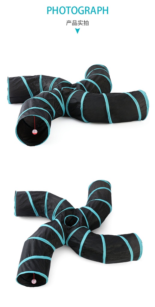 Túnel interactivo para gatos