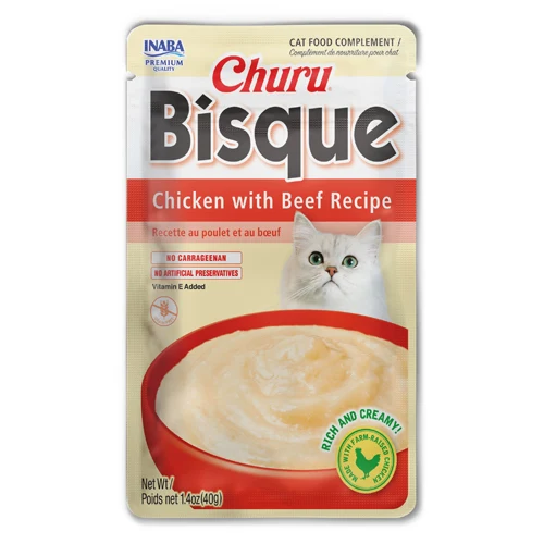 INABA GATO BISQUE 40GR SABOR