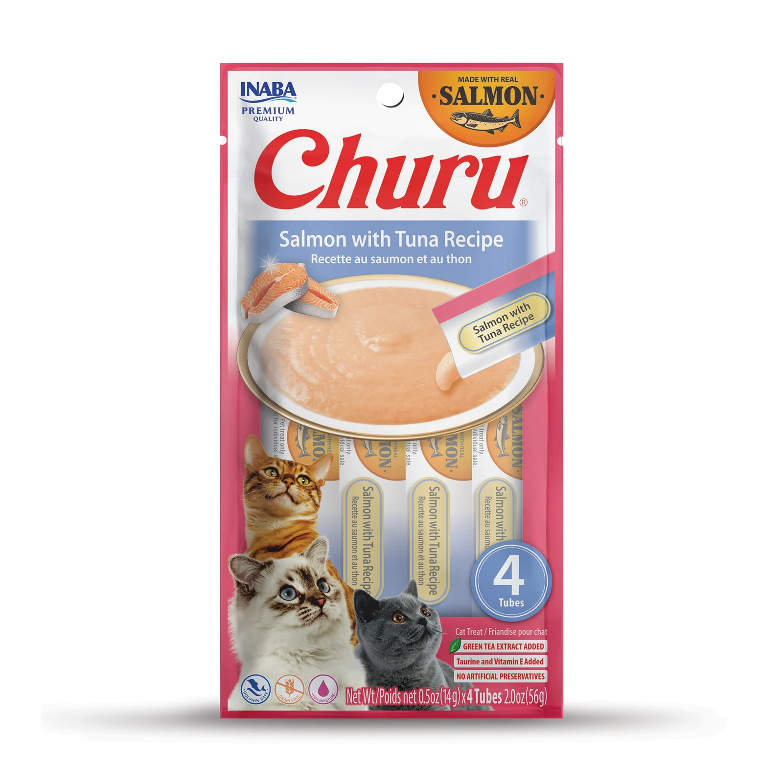 INABA GATO CHURU 4 PIEZAS SABOR