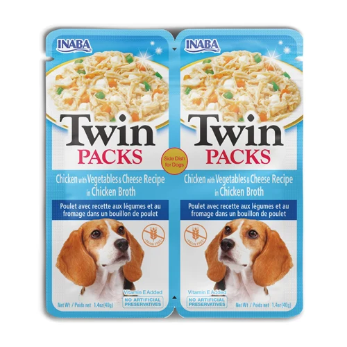 INABA PERRO TWIN PACK 80GR SABOR